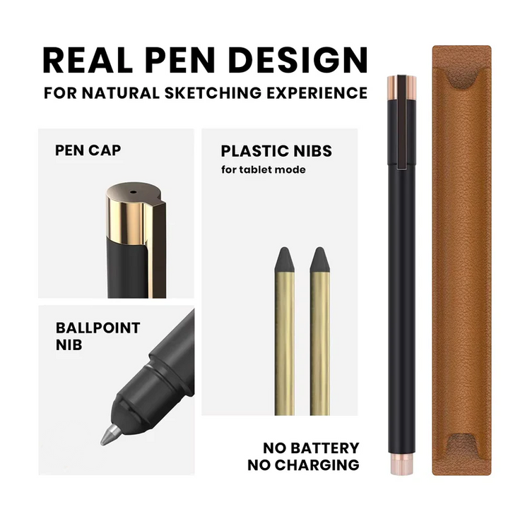 Premium WriteSync SketchBook Duo PRO - The Ultimate Creative Tool for Artists - Writesync